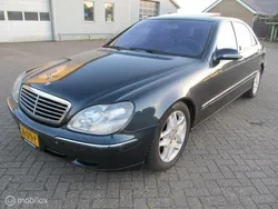 Blauw Gebruikt 2001 Mercedes S500 Sedan | € 8.500