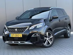 Zwart Gebruikt 2017 Peugeot 5008 GT-line MPV | € 15.995 (Duur)