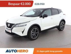 Wit Gebruikt 2022 Nissan Qashqai Tekna SUV | € 27.149 (Super prijs)