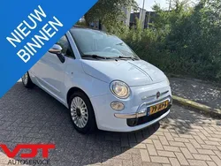 Blauw Gebruikt 2009 Fiat 500 Lounge Hatchback | € 4.450 (Goede deal)