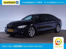 Zwart Gebruikt 2015 BMW 420 Gran Coupé Shadowline Coupé | € 14.945