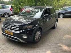 Zwart Gebruikt 2019 VW T-Cross Style SUV | € 17.950 (Eerlijke prijs)