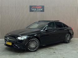 Zwart Gebruikt 2023 Mercedes C400 AMG line Sedan | € 59.900