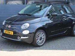Zwart Gebruikt 2016 Fiat 500C Lounge Cabriolet | € 7.950 (Eerlijke prijs)