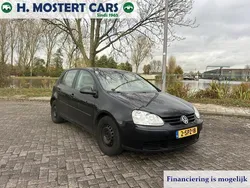 Zwart Gebruikt 2007 VW Golf V Comfortline Hatchback | € 2.450
