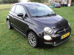 Zwart Gebruikt 2017 Fiat 500 Lounge Hatchback | € 8.750 (Goede deal)