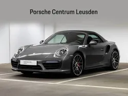 Agaatgrijs metallic Gebruikt 2017 Porsche 911 Turbo Cabriolet | € 144.900