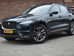 Groen, metallic lak Gebruikt 2018 Jaguar F-Pace Portfolio SUV | € 20.949 (Super prijs)