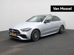 Grijs Gebruikt 2022 Mercedes C200 AMG line Sedan | € 35.900 (Super prijs)