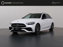 Wit Gebruikt 2025 Mercedes C180 AMG line Stationwagen | € 59.950
