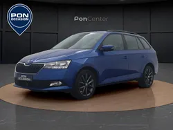 Blauw, metallic lak Gebruikt 2019 Skoda Fabia Business Line Stationwagen | € 12.450 (Eerlijke prijs)