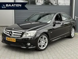 Zwart Gebruikt 2008 Mercedes C180 Avantgarde Sedan | € 13.950