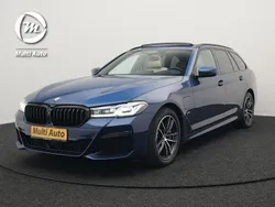 Blauw Gebruikt 2021 BMW 530 Executive Stationwagen | € 42.740 (Duur)
