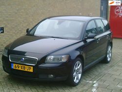 Zwart Gebruikt 2004 Volvo V50 Summum Stationwagen | € 3.250 (Super prijs)