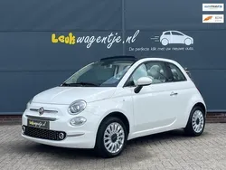 Wit Gebruikt 2018 Fiat 500C Lounge Cabriolet | € 11.940 (Eerlijke prijs)