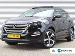Zwart, metallic lak Gebruikt 2016 Hyundai Tucson Premium SUV | € 17.900 (Eerlijke prijs)