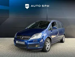 Blauw, metallic lak Gebruikt 2007 Opel Zafira MPV | € 2.999 (Eerlijke prijs)