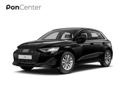 Zwart Nieuw 2025 Audi A3 Sportback Proline Hatchback | € 36.950 (Super prijs)