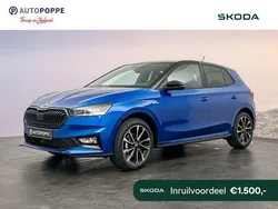 Blauw Nieuw 2025 Skoda Fabia Monte Carlo Hatchback | € 28.871 (Eerlijke prijs)
