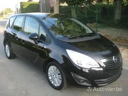 Zwart Gebruikt 2011 Opel Meriva MPV | € 8.950 (Iets duurder)