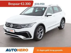 Wit Gebruikt 2021 VW Tiguan R-line SUV | € 29.849 (Goede deal)