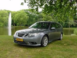 Grijs Gebruikt 2008 Saab 9-3 Vector Stationwagen | € 3.950