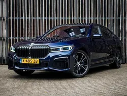 Blauw Gebruikt 2020 BMW 750 Executive Sedan | € 56.950