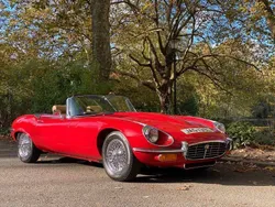 Rood Gebruikt 1973 Jaguar E-Type Cabriolet | € 152.199