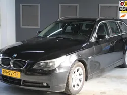 Zwart Gebruikt 2006 BMW 523 Executive Stationwagen | € 5.250 (Eerlijke prijs)
