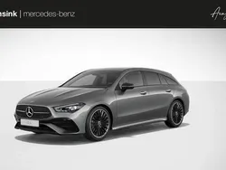 Grijs, metallic lak Nieuw 2025 Mercedes CLA180 Shooting Brake AMG line Stationwagen | € 61.509