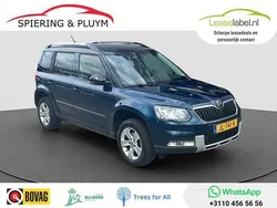 Blauw, metallic lak Gebruikt 2016 Skoda Yeti Outdoor Ambition SUV | € 11.840 (Eerlijke prijs)