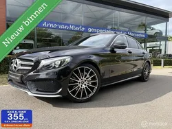 Zwart Gebruikt 2018 Mercedes C180 Sport Edition Sedan | € 21.950 (Eerlijke prijs)