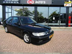 Zwart Gebruikt 2002 Saab 9-3 Coupé | € 2.750 (Super prijs)