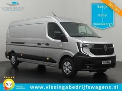 Zilver Nieuw 2024 Renault Master Luxe Van | € 39.882 (Eerlijke prijs)