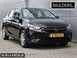Zwart, metallic lak Gebruikt 2020 Opel Corsa Edition Hatchback | € 12.995 (Eerlijke prijs)