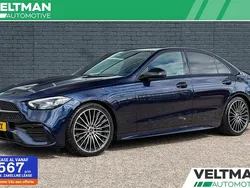 Blauw Gebruikt 2022 Mercedes C200 AMG line Sedan | € 42.795