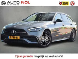 Grijs, metallic lak Gebruikt 2022 Mercedes C180 AMG line Stationwagen | € 39.950 (Eerlijke prijs)