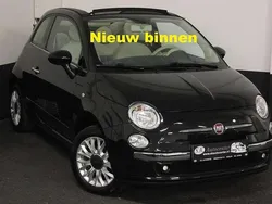 Zwart Gebruikt 2015 Fiat 500C Lounge Cabriolet | € 10.950 (Eerlijke prijs)