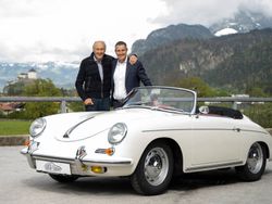 Witelfenbeinweiß (farbnummer: 6004) Gebruikt 1960 Porsche 356 Cabriolet | € 405.900