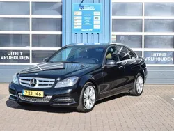 Zwart Gebruikt 2013 Mercedes C180 Ambition Sedan | € 15.450 (Iets duurder)