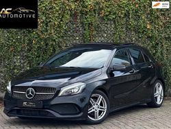 Zwart Gebruikt 2017 Mercedes A200 AMG line Hatchback | € 13.950 (Eerlijke prijs)