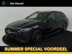 Zwart Nieuw 2024 Mercedes C180 AMG line Stationwagen | € 68.552 (Duur)