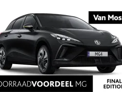 Zwart Nieuw 2025 MG MG4 EV Hatchback | € 28.100 (Eerlijke prijs)