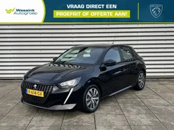 Zwart, metallic lak Gebruikt 2021 Peugeot 208 Active Hatchback | € 14.440 (Goede deal)