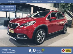 Rood, metallic lak Gebruikt 2019 Peugeot 2008 Allure SUV | € 12.790 (Duur)
