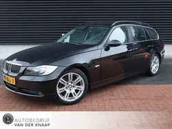 Zwart Gebruikt 2008 BMW 325 Executive Stationwagen | € 9.995 (Duur)