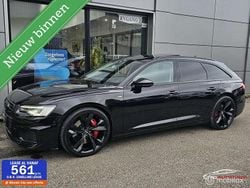 Zwart Gebruikt 2021 Audi A6 S-Line Stationwagen | € 34.995 (Goede deal)