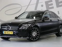Zwart Gebruikt 2014 Mercedes C200 Prestige Sedan | € 19.950 (Eerlijke prijs)