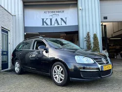 Zwart Gebruikt 2009 VW Golf VI Comfortline Stationwagen | € 3.500 (Goede deal)