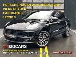 Zwart Gebruikt 2018 Porsche Macan Turbo SUV | € 52.700 (Eerlijke prijs)